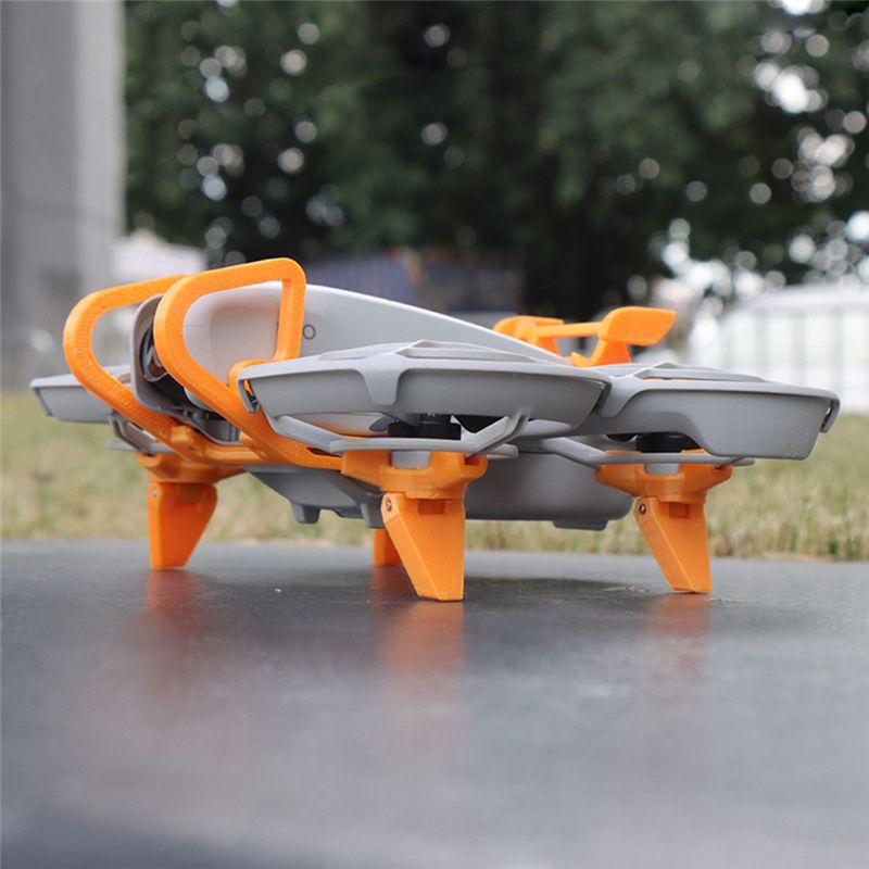 Drone Gimbal For Gopro - DJI Neo用B92Bバンパーガード、ジンバルカメラプロテクター、折りたたみ式着陸装置、フライトテール、DJI Neoドローンアクセサリー、グレー